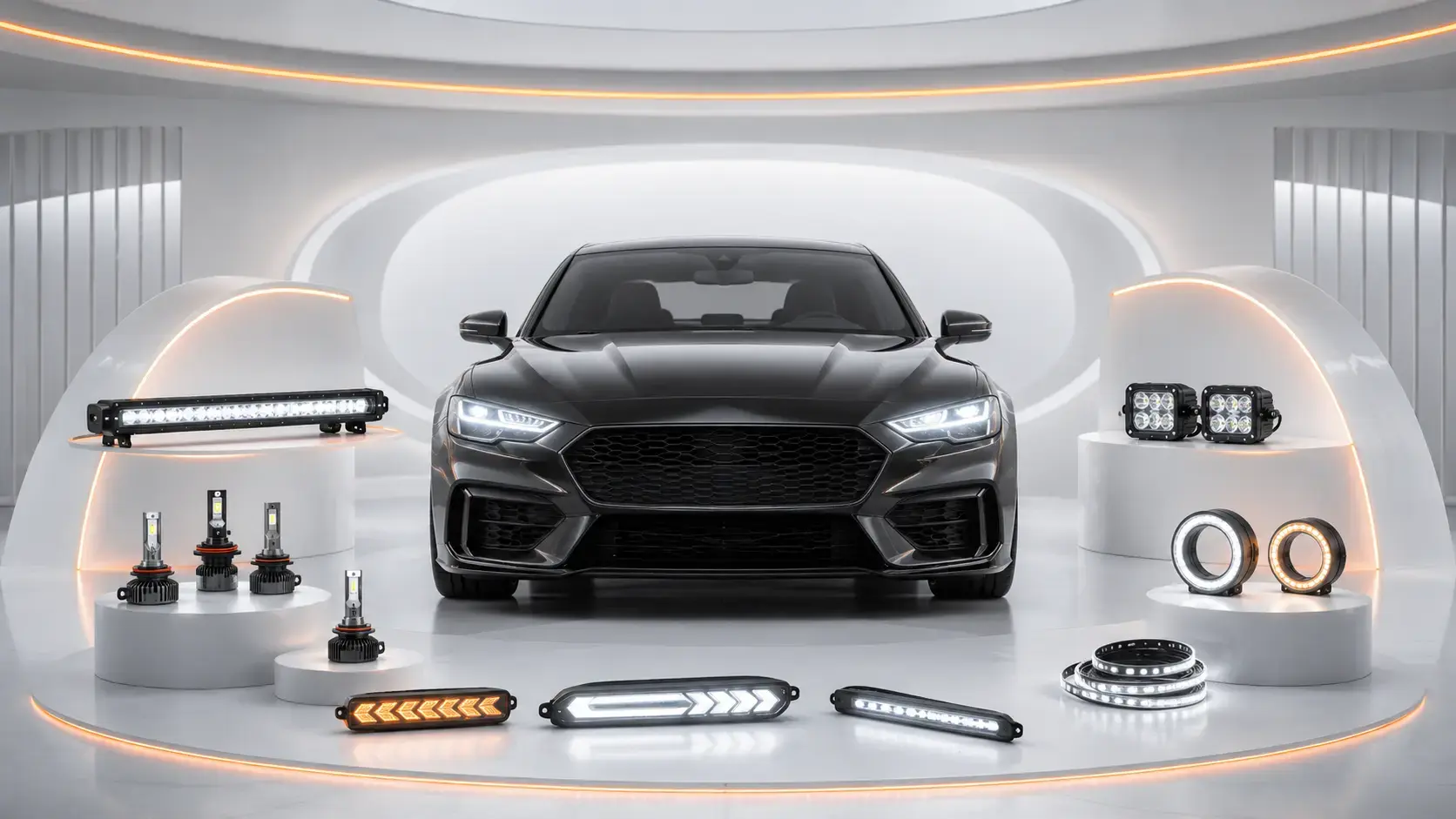 إكسسوارات LED للسيارة من TOMOBILTK في المغرب